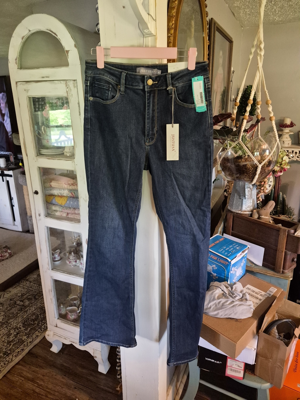 Just USA Dark Indigo Bootcut Jeans